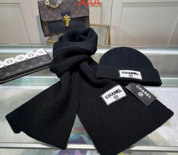 Chanel Hat and scarvf(AAA)-0183