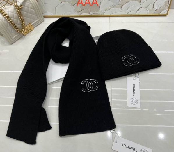 Chanel Hat and scarvf(AAA)-0455