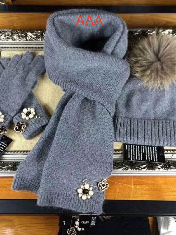 Chanel Hat and scarvf(AAA)-0100