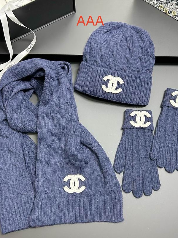 Chanel Hat and scarvf(AAA)-0110