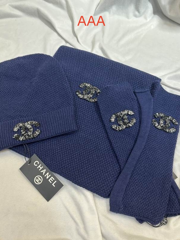 Chanel Hat and scarvf(AAA)-0121