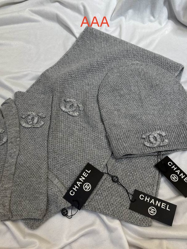 Chanel Hat and scarvf(AAA)-0122