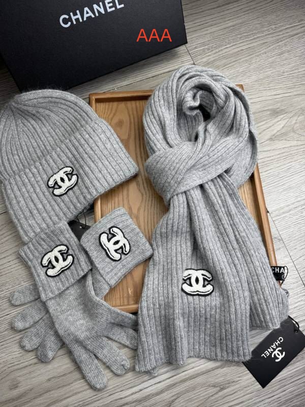 Chanel Hat and scarvf(AAA)-0014