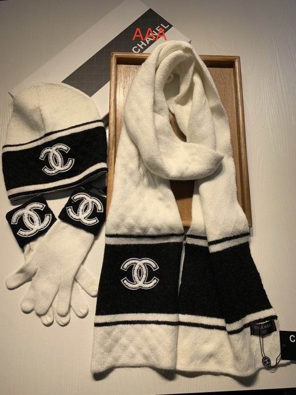 Chanel Hat and scarvf(AAA)-0003