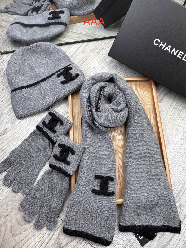 Chanel Hat and scarvf(AAA)-0045
