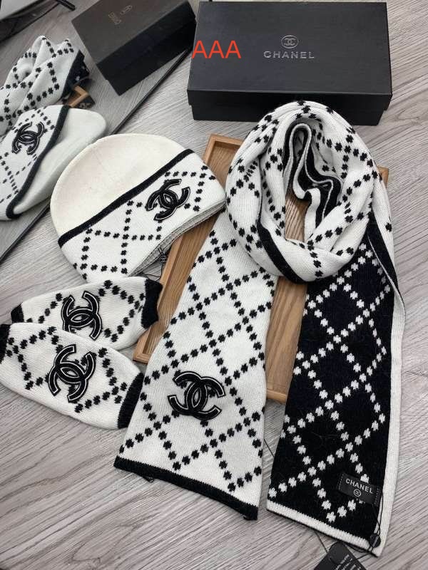 Chanel Hat and scarvf(AAA)-0059