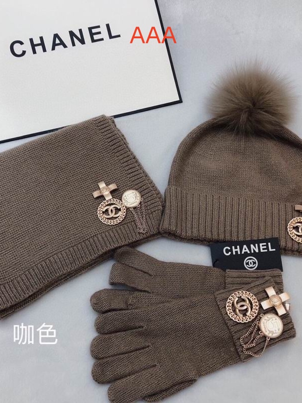 Chanel Hat and scarvf(AAA)-0081