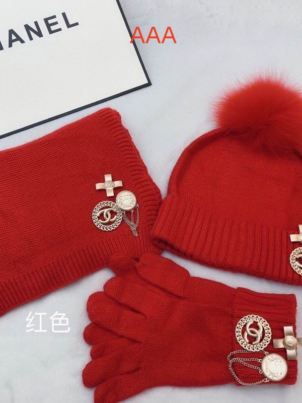 Chanel Hat and scarvf(AAA)-0086