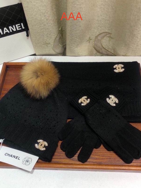 Chanel Hat and scarvf(AAA)-0088