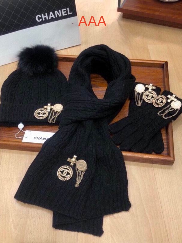 Chanel Hat and scarvf(AAA)-0091