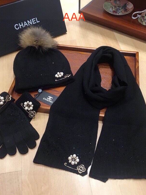 Chanel Hat and scarvf(AAA)-0093