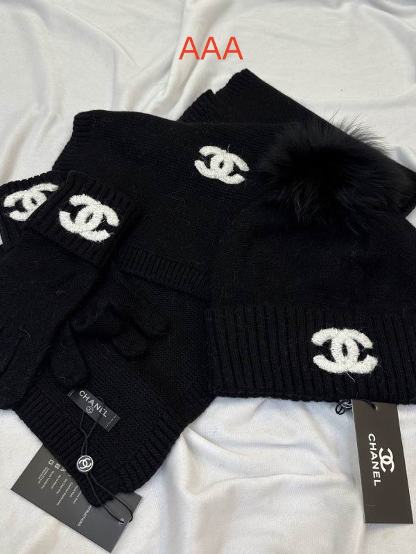 Chanel Hat and scarvf(AAA)-0094