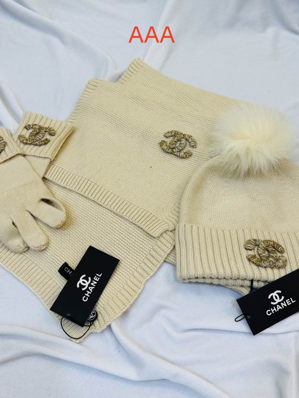 Chanel Hat and scarvf(AAA)-0096