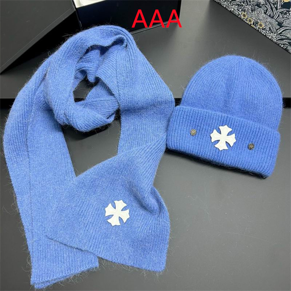 Chrome Hearts Hat and scarvf(AAA)-0012