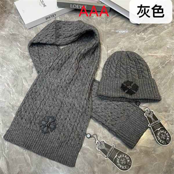 Chrome Hearts Hat and scarvf(AAA)-0002