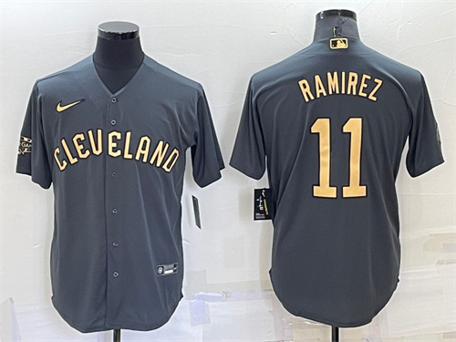 Cleveland Indians Majestic Jerseys-011