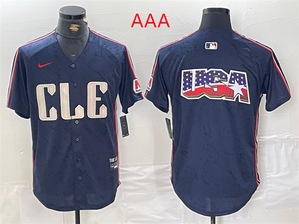 Cleveland Indians Majestic Jerseys-0037