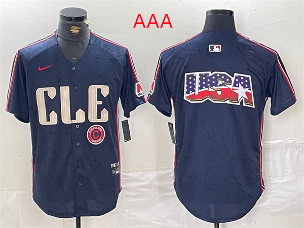 Cleveland Indians Majestic Jerseys-0038