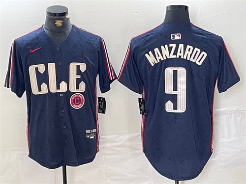 Cleveland Indians Majestic Jerseys-0078