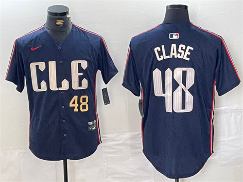 Cleveland Indians Majestic Jerseys-0084