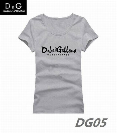 D&G Round neck T-shirt-W-007