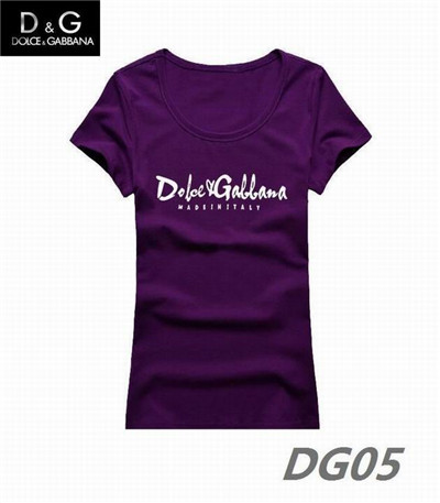 D&G Round neck T-shirt-W-010