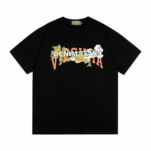 Denim Tears Round neck T-shirt-M-0028