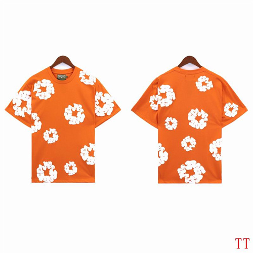 Denim Tears Round neck T-shirt-M-0043