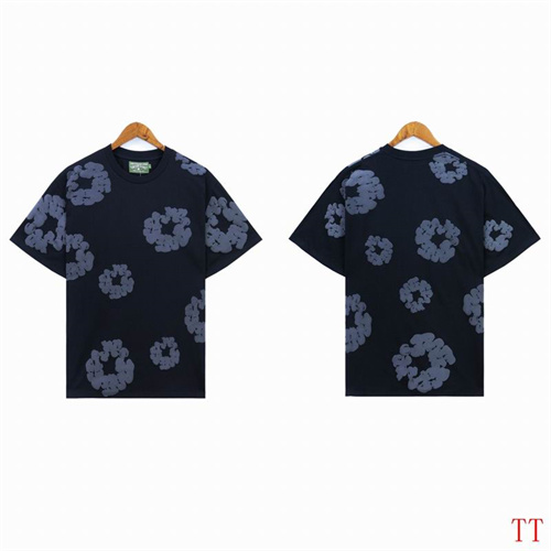 Denim Tears Round neck T-shirt-M-0047