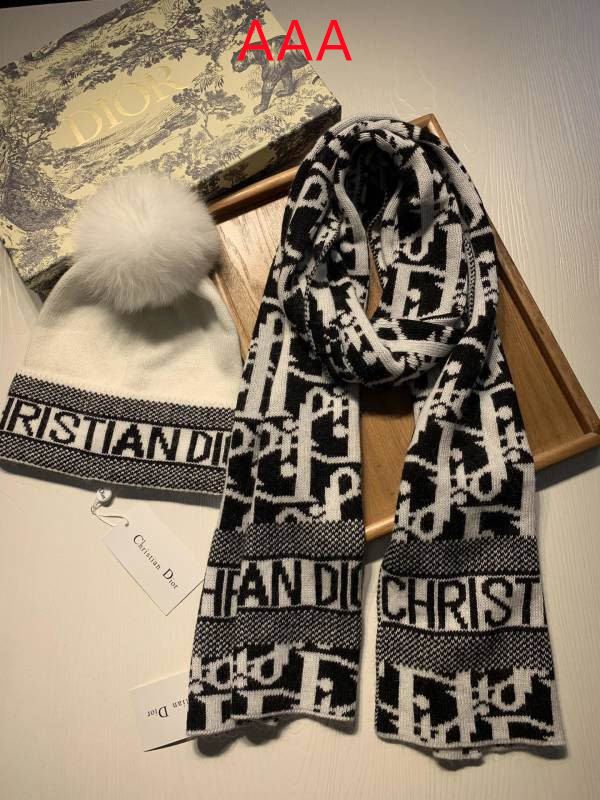 Dior Hat and scarvf(AAA)-0002