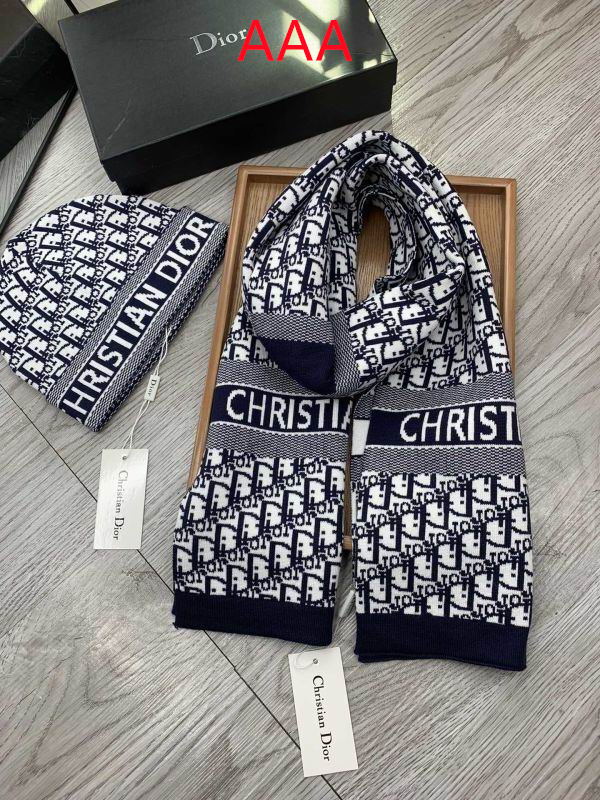 Dior Hat and scarvf(AAA)-0040