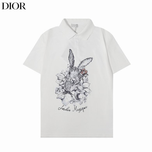 Dior Lapel T-shirts-M-173