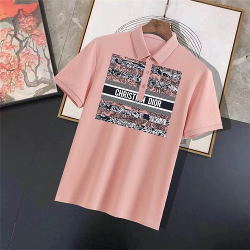 Dior Lapel T-shirts-M-057