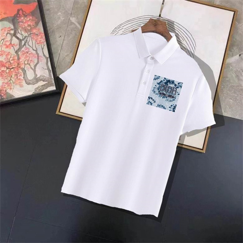 Dior Lapel T-shirts-M-081