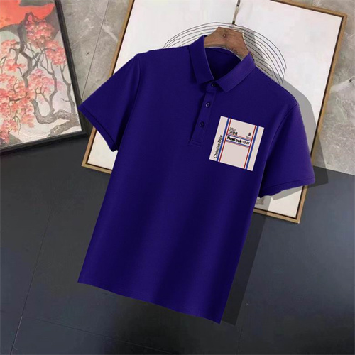 Dior Lapel T-shirts-M-086