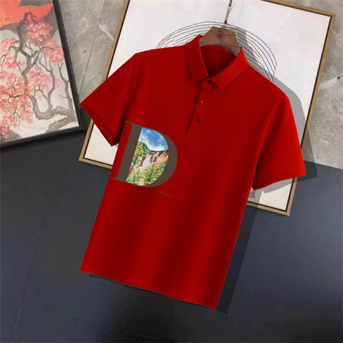 Dior Lapel T-shirts-M-093