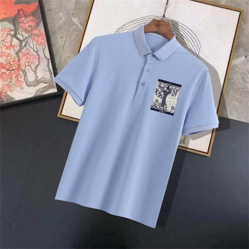 Dior Lapel T-shirts-M-028