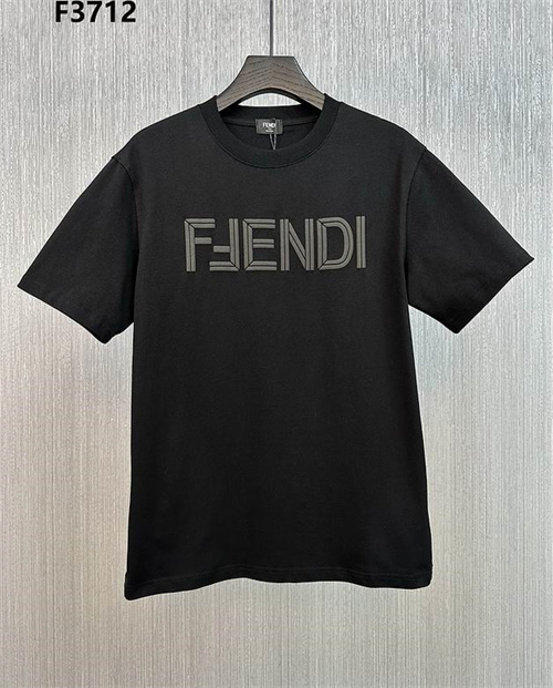 Fendi Round neck T-shirt-M-437