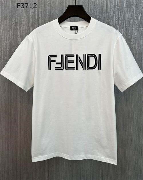 Fendi Round neck T-shirt-M-438