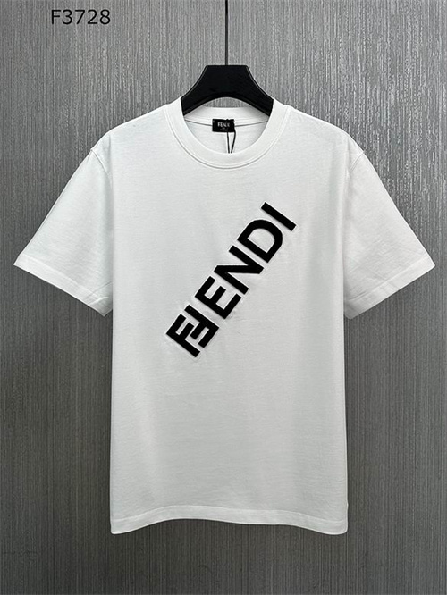 Fendi Round neck T-shirt-M-451