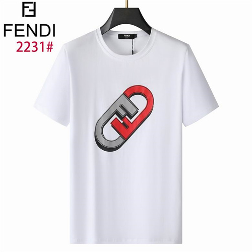 Fendi Round neck T-shirt-M-458