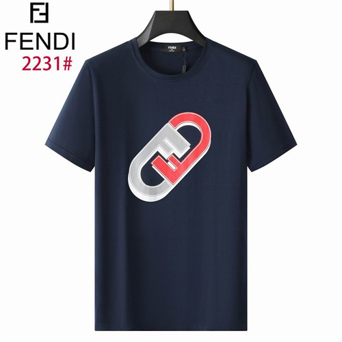 Fendi Round neck T-shirt-M-459
