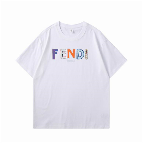 Fendi Round neck T-shirt-M-486