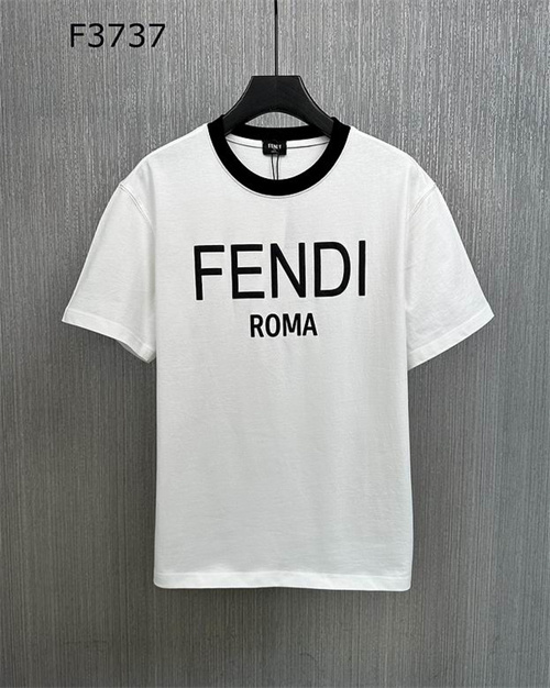 Fendi Round neck T-shirt-M-575