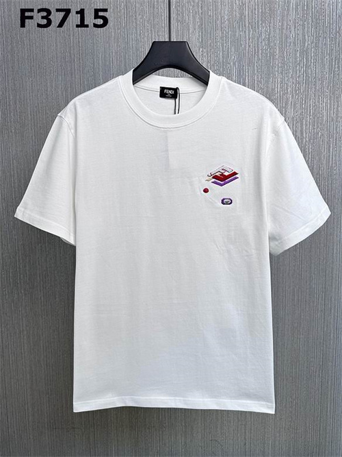 Fendi Round neck T-shirt-M-585