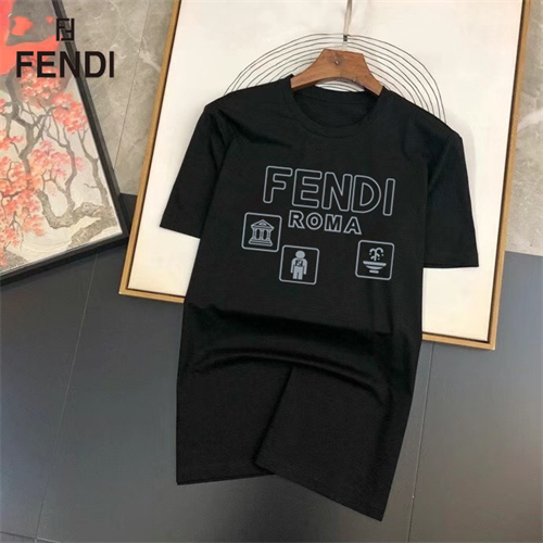 Fendi Round neck T-shirt-M-192