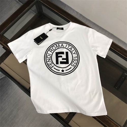 Fendi Round neck T-shirt-M-258