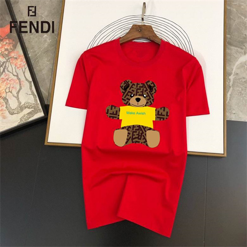 Fendi Round neck T-shirt-M-075