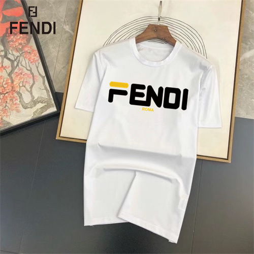 Fendi Round neck T-shirt-M-077