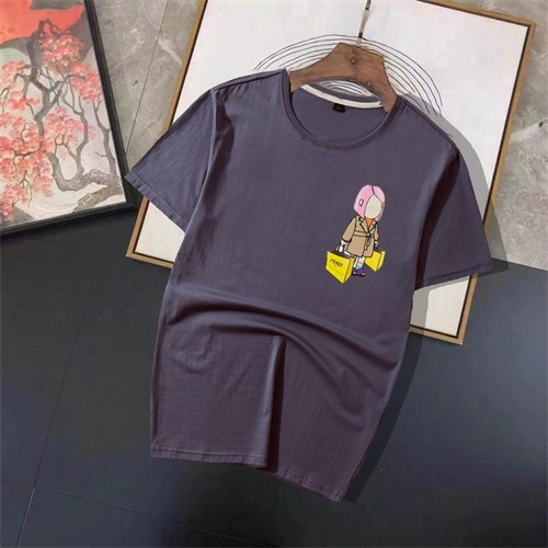 Fendi Round neck T-shirt-M-358